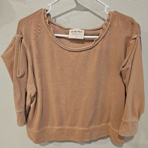 We The Free (L) crew sweatshirt brown/terracotta